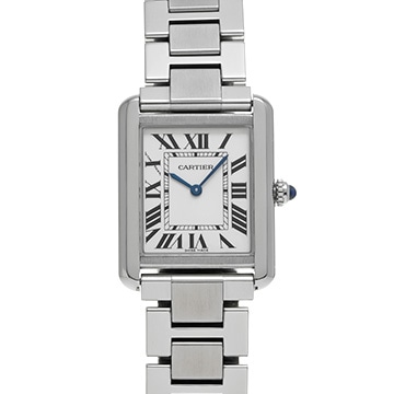 カルティエ タンク ソロ SM W5200013 シルバー レディース 時計 【中古】【wristwatch】