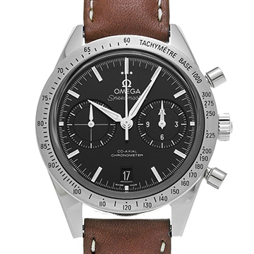 オメガ スピードマスター '57 コーアクシャル 331.12.42.51.01.001 ブラック メンズ 時計 【中古】【wristwatch】