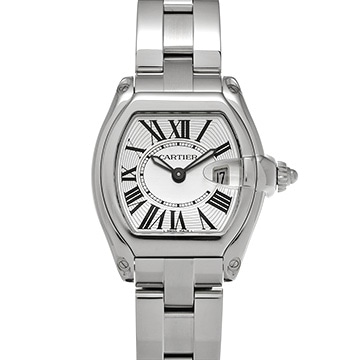 カルティエ ロードスター SM W62016V3 シルバー レディース 時計 【中古】【wristwatch】