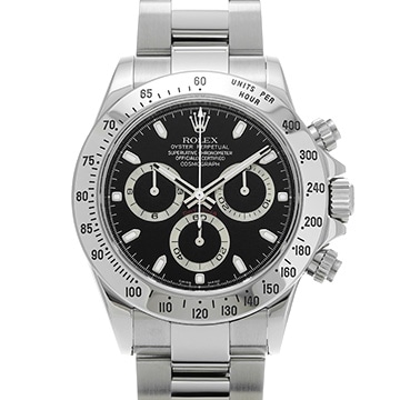 ロレックス コスモグラフ デイトナ 116520 ブラック メンズ 時計 【中古】【wristwatch】