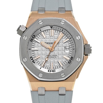 オーデマ ピゲ ロイヤルオーク オフショア ダイバー 15711OI.OO.A006CA.01 グレー メンズ 時計 【中古】【wristwatch】