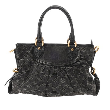 ルイ ヴィトン モノグラムデニム ネオカヴィ MM ノワール M95351 デニム レディース バッグ 【中古】【bag】