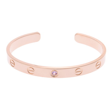 カルティエ ラブオープンブレスレット #16 ゴールド K18ピンクゴールド PG レディース ジュエリー 【中古】【jewelry】