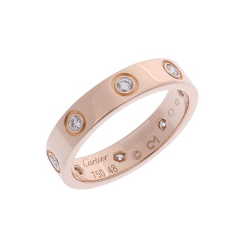 カルティエ ミニラブリング #48 8PD ゴールド K18ピンクゴールド PG レディース ジュエリー 【中古】【jewelry】