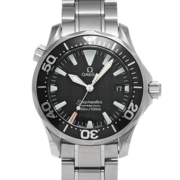 オメガ シーマスター プロフェッショナル 300 2262.50 ブラック メンズ 時計 【中古】【wristwatch】