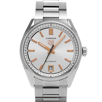 タグ ホイヤー カレラ キャリバー7 デイト WBN2310.BA0001 シルバー メンズ 時計 【中古】【wristwatch】