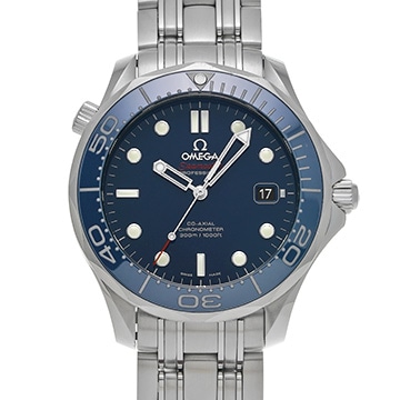 オメガ シーマスター ダイバー300 コーアクシャル 212.30.41.20.03.001 ブルー メンズ 時計 【中古】【wristwatch】
