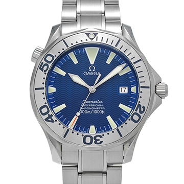 オメガ シーマスター プロフェッショナル 300 2255.80 ブルー メンズ 時計 【中古】【wristwatch】