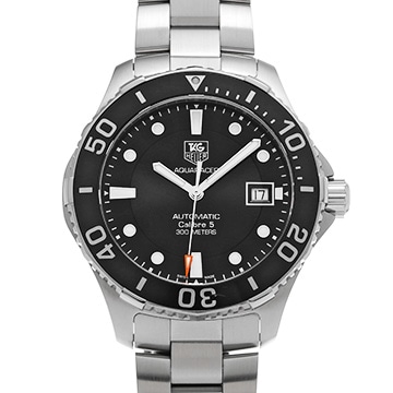 タグ ホイヤー アクアレーサー キャリバー5 WAN2110.BA0822 ブラック メンズ 時計 【中古】【wristwatch】