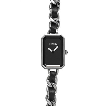 シャネル プルミエール トリプルブレスレット H3749 ブラック レディース 時計 【中古】【wristwatch】