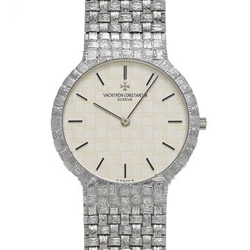 ヴァシュロン コンスタンタン メッシュドール ラウンド 31046 シルバー メンズ 時計 【中古】【wristwatch】