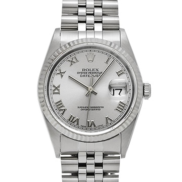 ロレックス デイトジャスト 16234 シルバー メンズ 時計 【中古】【wristwatch】