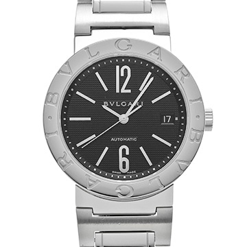 ブルガリ ブルガリブルガリ BB38SSAUTO ブラック メンズ 時計 【中古】【wristwatch】