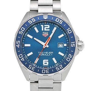 タグ ホイヤー フォーミュラ1 クォーツ WAZ1010.BA0842 ブルー メンズ 時計 【中古】【wristwatch】