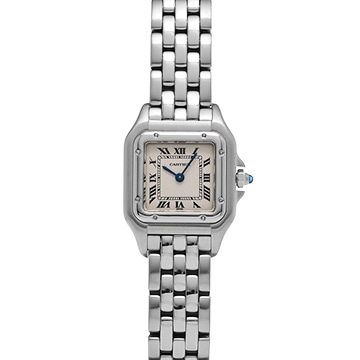 カルティエ パンテール SM W25033P5 シルバー レディース 時計 【中古】【wristwatch】