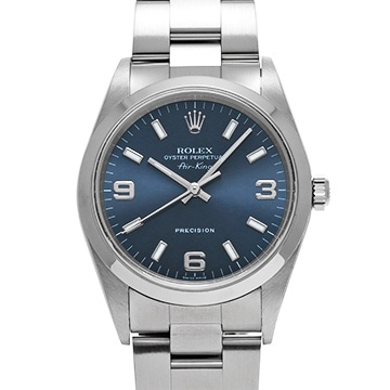 ロレックス エアキング 14000 ブルー メンズ 時計 【中古】【wristwatch】