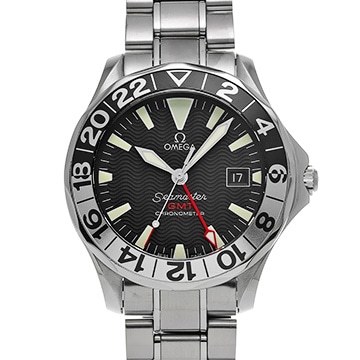 オメガ シーマスター 300 GMT 50th 2234.50 ブラック メンズ 時計 【中古】【wristwatch】