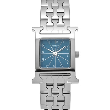 エルメス Hウォッチ HH1.210 ブルー レディース 時計 【中古】【wristwatch】