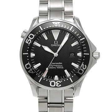 オメガ シーマスター プロフェッショナル 300 2264.50 ブラック メンズ 時計 【中古】【wristwatch】
