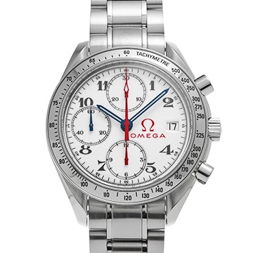 オメガ スピードマスター デイト 3515.20 ホワイト メンズ 時計 【中古】【wristwatch】