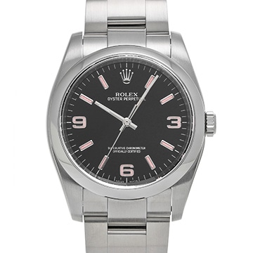 ロレックス オイスターパーペチュアル 36 116000 ブラック メンズ 時計 【中古】【wristwatch】