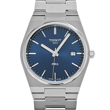 ティソ PRX T137.410.11.041.00 ブルー メンズ 時計 【中古】【wristwatch】