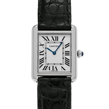 カルティエ タンク ソロ SM W1018255 シルバー レディース 時計 【中古】【wristwatch】