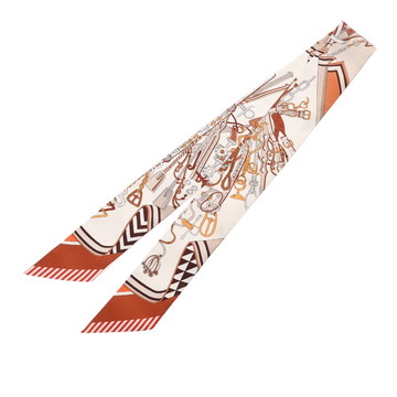 エルメス ツイリー BOUQUETS SELLIER マルチカラー シルク100％ レディース 【未使用】【other】