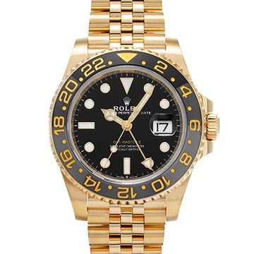 ロレックス GMTマスターII 126718GRNR ブラック メンズ 時計 【中古】【wristwatch】