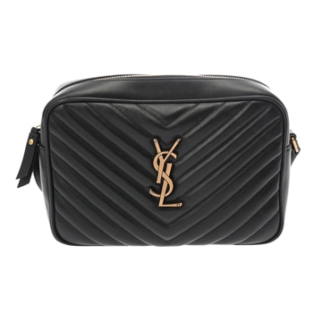 サンローラン ルー ブラック ARS520534 0119 レザー レディース バッグ 【中古】【bag】