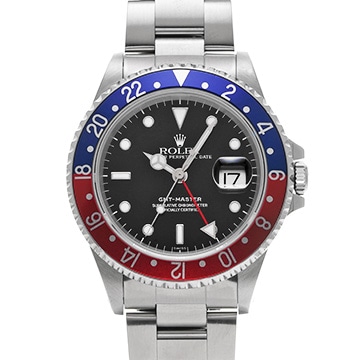 ロレックス GMTマスター 16700 ブラック メンズ 時計 【中古】【wristwatch】
