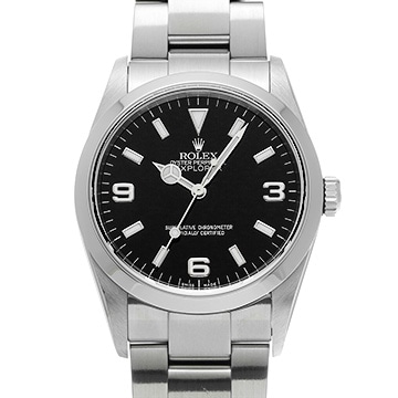 ロレックス エクスプローラー 114270 ブラック メンズ 時計 【中古】【wristwatch】