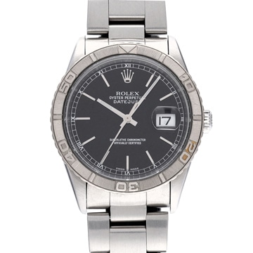 ロレックス デイトジャスト サンダーバード 16264 ブラック メンズ 時計 【中古】【wristwatch】