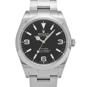ロレックス エクスプローラー 214270 ブラック メンズ 時計 【中古】【wristwatch】