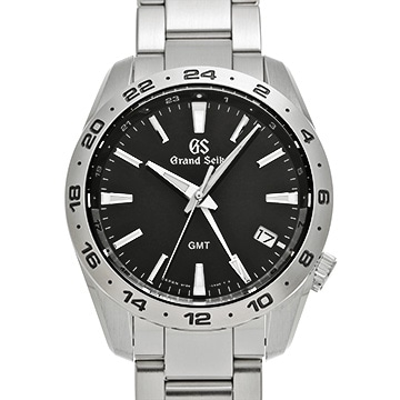 グランドセイコー スポーツコレクション クォーツ GMT SBGN027 ブラック メンズ 時計 【中古】【wristwatch】