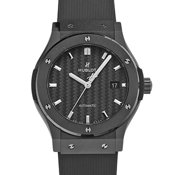 ウブロ クラシックフュージョン ブラックマジック 542.CM.1771.RX ブラックカーボン メンズ 時計 【中古】【wristwatch】