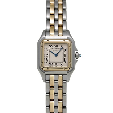 カルティエ パンテール SM W25029B6 シルバー レディース 時計 【中古】【wristwatch】