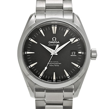 オメガ シーマスター アクアテラ コーアクシャル クロノメーター 2503.50 ブラック メンズ 時計 【中古】【wristwatch】