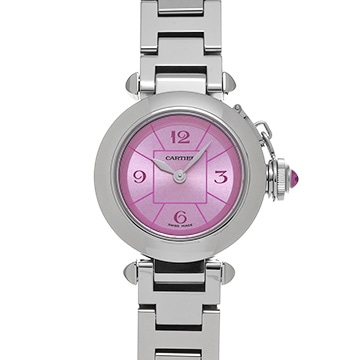 カルティエ ミスパシャ 1stアニバーサリー 日本限定 W3140023 ピンク レディース 時計 【中古】【wristwatch】