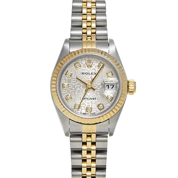 ロレックス デイトジャスト 79173G シルバーコンピュータ/ダイヤモンド レディース 時計 【中古】【wristwatch】