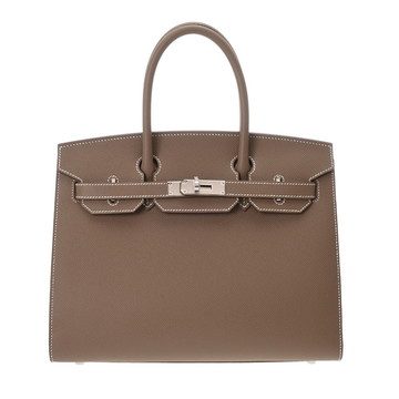 エルメス バーキン 30 セリエ エトゥープ ヴォーエプソン レディース バッグ 【未使用】【bag】