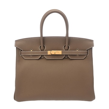 エルメス バーキン 35 エトゥープ トゴ ユニセックス バッグ 【中古】【bag】