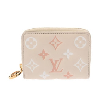ルイ ヴィトン ポルトフォイユ ルー ベージュ M82291 ラムレザー レディース 財布 【中古】【purse】