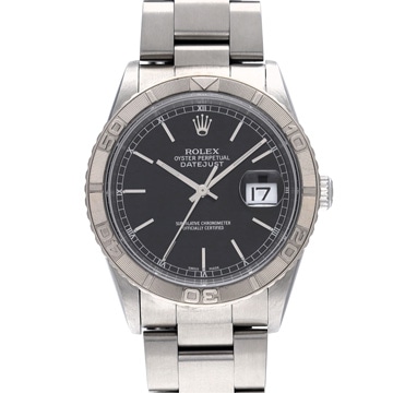 ロレックス デイトジャスト サンダーバード 16264 ブラック メンズ 時計 【中古】【wristwatch】