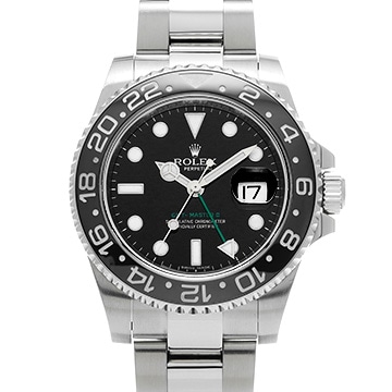 ロレックス GMTマスターII 116710LN ブラック メンズ 時計 【中古】【wristwatch】
