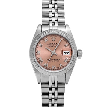 ロレックス デイトジャスト 69174 ピンク レディース 時計 【中古】【wristwatch】