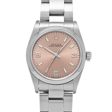 ロレックス オイスターパーペチュアル 31 77080 ピンク ユニセックス 時計 【中古】【wristwatch】