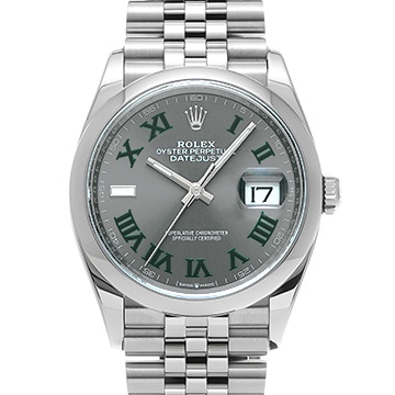 ロレックス デイトジャスト 36 126200 スレート メンズ 時計 【中古】【wristwatch】