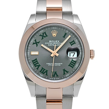 ロレックス デイトジャスト 41 126301 スレート メンズ 時計 【中古】【wristwatch】