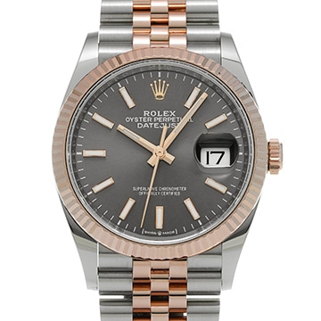 ロレックス デイトジャスト 36 126231 スレート メンズ 時計 【中古】【wristwatch】